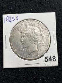 1923 S Peace Silver Dollar Coin