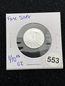 1/10th Fine Silver Coin