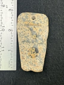 Human Effigy Pendant Indian Artifact Arrowhead