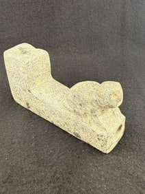 Human Effigy Stone Pipe Indian Artifact Arrowhead