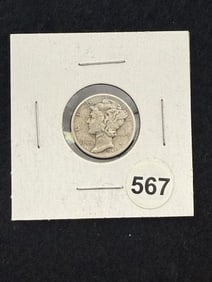 1945 Mercury Dime Coin
