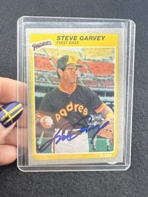 Steve Garvey Hand Signed Authentic Autograph