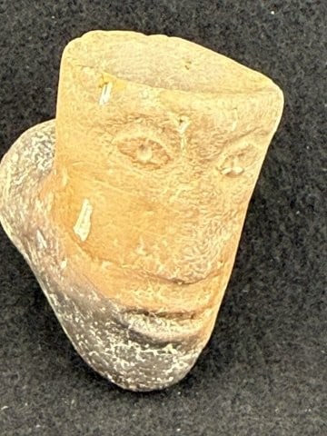 Human Effigy Pottery Pipe Indian Artifact Arrowhead (1 of 7)