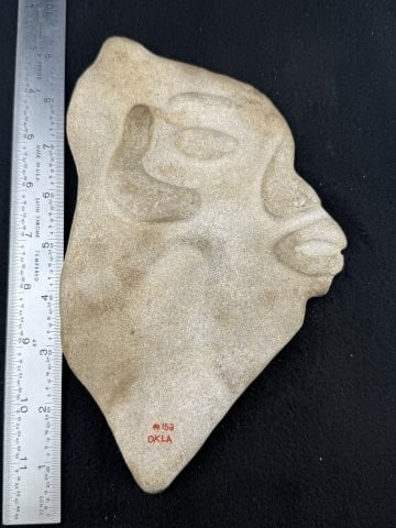 Pre-Columbian Stone Face Effigy (1 of 5)