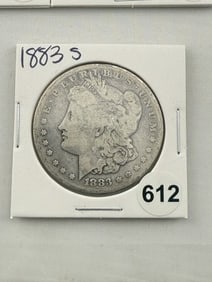 1883 S Morgan Silver Dollar Coin