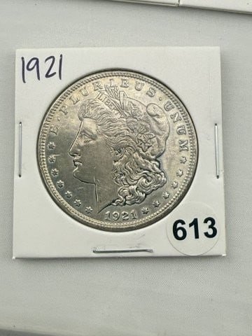 1921 Morgan Silver Dollar Coin (1 of 2)