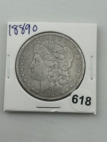 1889 O Morgan Silver Dollar Coin