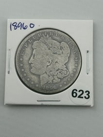 1896 O Morgan Silver Dollar Coin