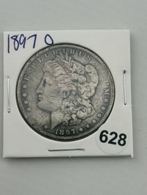 1897 O Morgan Silver Dollar Coin