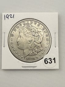 1921 Morgan Silver Dollar Coin