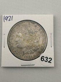 1921 Morgan Silver Dollar Coin