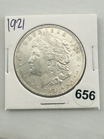 1921 Morgan Silver Dollar Coin