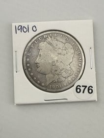 1901 O Morgan Silver Dollar Coin