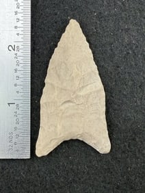 Dalton Indian Artifact Arrowhead