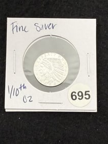 1/10th Fine Silver Coin