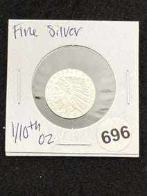 1/10th Fine Silver Coin