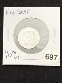 1/10th Fine Silver Coin