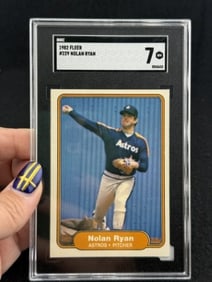 1982 Fleer #229 Nolan Ryan Baseball Card