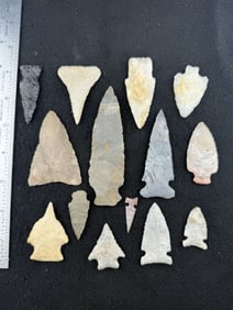 Group of Very Nice Arrow Points