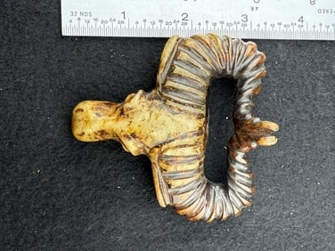 Chinese Jade Hongshan Figurine