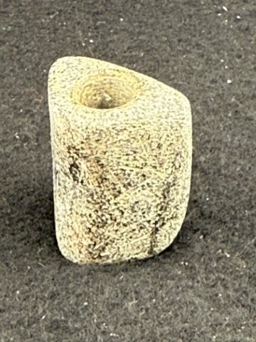Miniature Bannerstone Indian Artifact Arrowhead: KEY WORDS: INDIAN ARTIFACT ARTIFACTS ARROWHEAD ARROWHEADS NATIVE AMERICAN MISSISSIPPIAN QUAPAW CADDO POTTERY COINS MORGAN DOLLAR PEACE DOLLAR SILVER COINS. All coins have been Sigma tested for authent