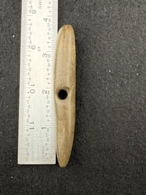 Bannerstone Indian Artifact Arrowhead