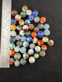 Group of Nice Marbles