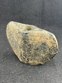 Bannerstone from Michigan Indian Artifact Arrowhead