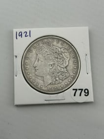 1921 Morgan Silver Dollar Coin