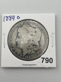 1889 O Morgan Silver Dollar Coin