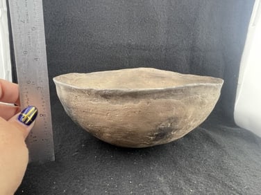 Mississippian Bowl Indian Artifact Arrowhead