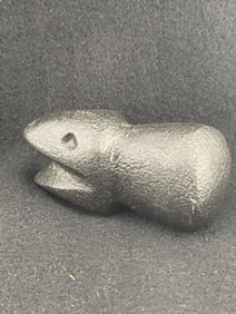 Stone Snake Effigy Indian Artifact Arrowhead