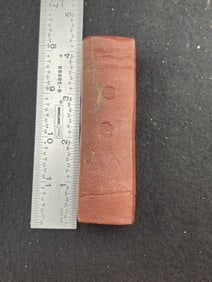 Engraved Pipe Indian Artifact Arrowhead