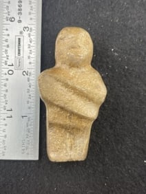 Stone Human Effigy Indian Artifact Arrowhead