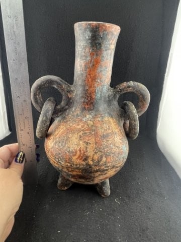 Pre-Columbian Pottery Vessel Indian Artifact Arrowhead (1 of 7)