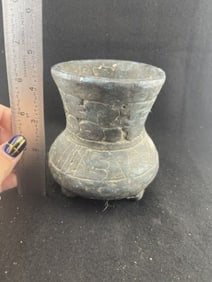 Pre-Columbian Pottery Vessel Indian Artifact Arrowhead