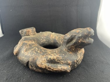 Pre-Columbian Pottery Vessel Indian Artifact Arrowhead