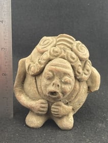 Pre-Columbian Pottery Vessel Indian Artifact Arrowhead