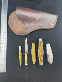 Group of small Pocket Knives etc