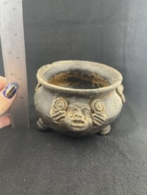 Pre-Columbian Pottery Vessel Indian Artifact Arrowhead