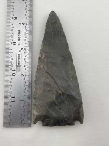 San Saba Knife - Dark grey river chert, Travis Co. Ex Conners (1 of 4)