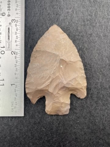 2 & 5/8" Hematite Adena Indian Artifact Arrowhead (1 of 4)