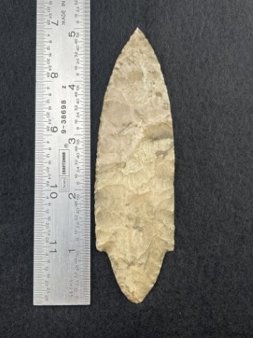 5 & 1/8" Adena Indian Artifact Arrowhead (1 of 4)