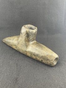 Stone Pipe Indian Artifact Arrowhead