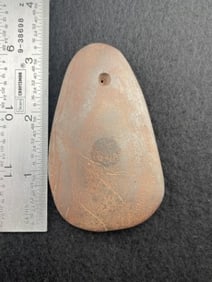 Hematite Pendant Indian Artifact Arrowhead