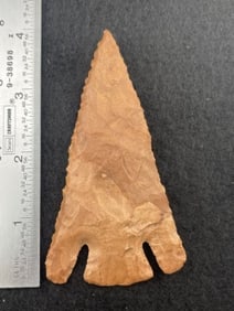 4" Calf Creek Indian Artifact Arrowhead