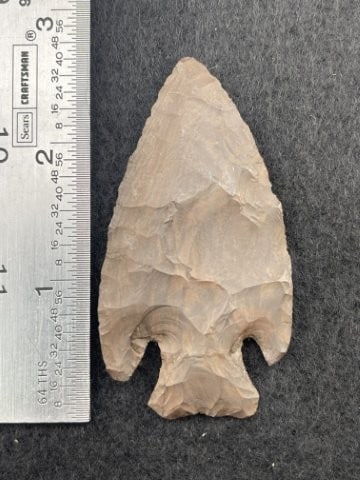 2 & 5/8" Hematite Lost Lake Indian Artifact Arrowhead (1 of 4)