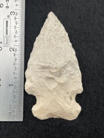3" Side Notch Indian Artifact Arrowhead