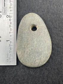 Stone Pendant Indian Artifact Arrowhead