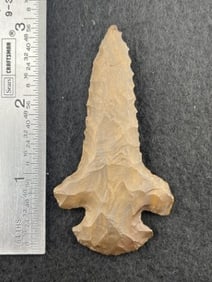 3" Dovetail Drill Indian Artifact Arrowhead